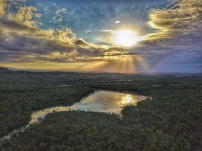 2018-08-03 drone-sunset-lake 0034